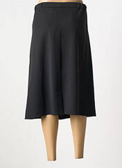 Jupe mi-longue noir PLURIELLES pour femme seconde vue