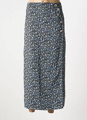 Jupe mi-longue noir STEINBOCK pour femme