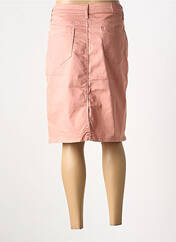 Jupe mi-longue rose BS JEANS pour femme seconde vue