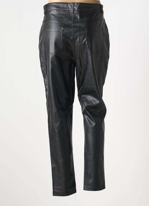Pantalon slim poches noir POMME ROUGE femme
