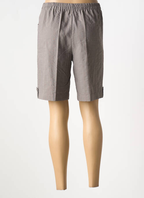 Bermuda slim gris 20/20 femme