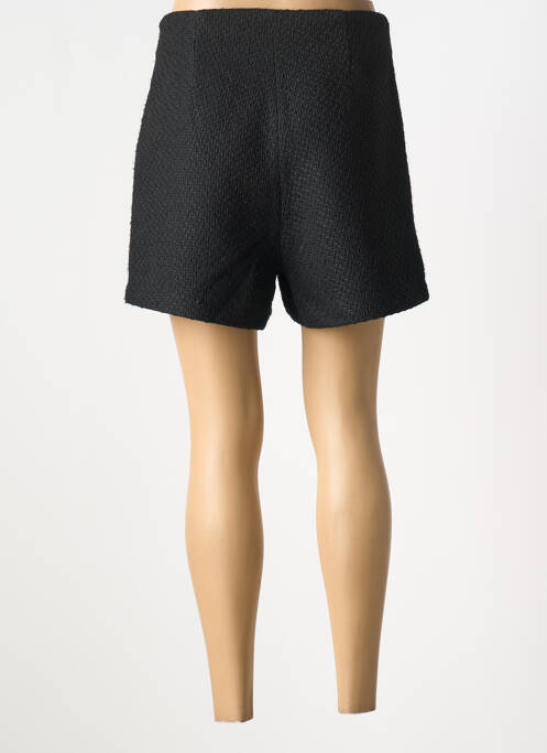 Short coupe droite noir MORGAN femme