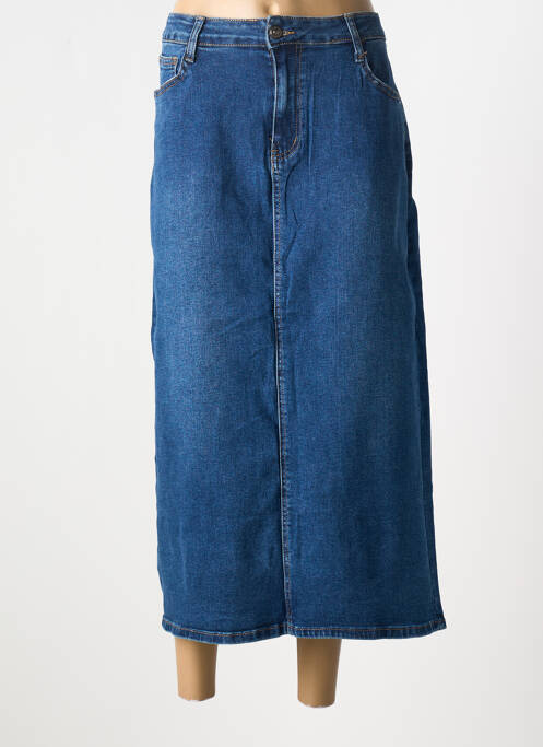 Jupe longue bleu BS JEANS pour femme