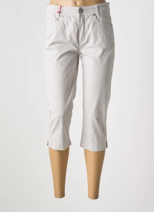 Pantacourt gris ANNA MONTANA pour femme