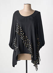Blouse noir JAD pour femme seconde vue