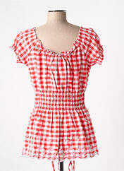 Top rouge CODE SECRET pour femme seconde vue