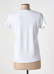 T-shirt blanc SCHOOL RAG pour femme seconde vue