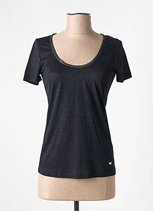 T-shirt noir LPB pour femme