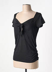 T-shirt noir ONLY pour femme seconde vue