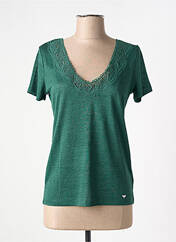 T-shirt vert LPB pour femme seconde vue