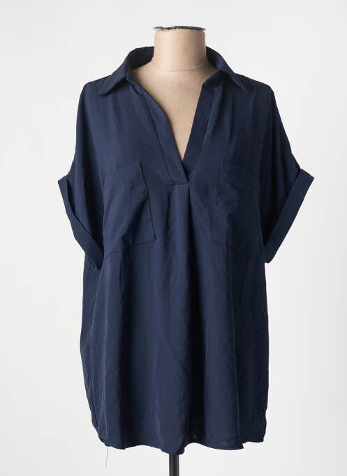Blouse bleu CHRISTY pour femme