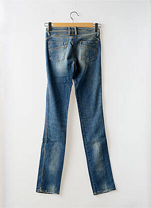 Jeans coupe slim stretch taille normale bleu L.P.B femme