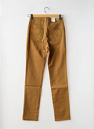 Jeans coupe slim taille normale taille normale marron KANOPE femme