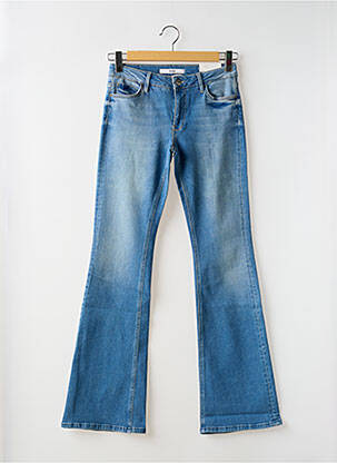 Jeans bootcut taille normale taille normale bleu REIKO femme