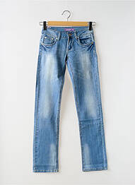 Jeans coupe slim taille basse taille basse bleu CINDY.H femme