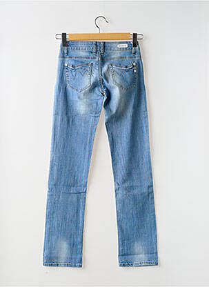 Jeans coupe slim taille basse taille basse bleu CINDY.H femme