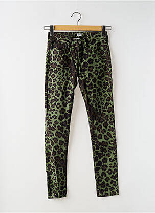 Jeans skinny taille normale taille normale vert REIKO femme