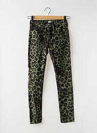 Jeans skinny taille normale taille normale vert REIKO femme