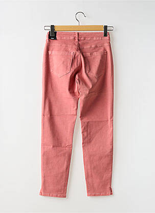 Jeans coupe slim stretch taille normale rose JENSEN femme