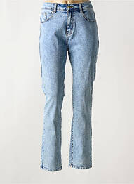 Jeans coupe slim stretch taille normale bleu BS JEANS femme