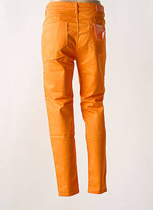 Jeans coupe slim taille normale taille normale orange BS JEANS femme