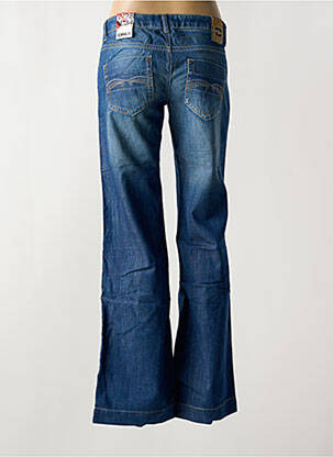 Jean coupe flare stretch taille basse bleu ONLY femme