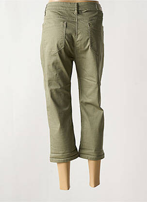 Pantacourt taille normale taille normale vert BS JEANS femme