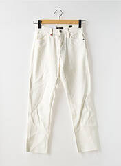 Jean coupe Mom blanc F.A.M. pour femme seconde vue