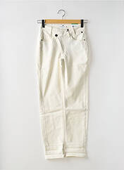 Jeans coupe slim beige FREEMAN T.PORTER pour femme seconde vue