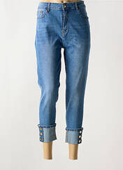 Jeans coupe slim bleu BS JEANS pour femme seconde vue