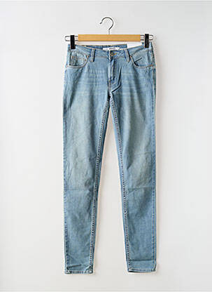 Jeans coupe slim bleu REIKO pour femme