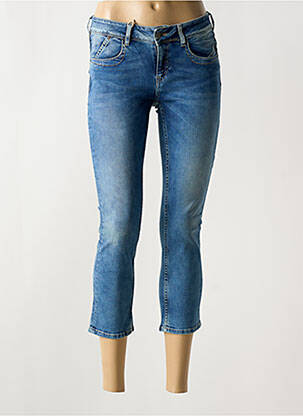 Jeans coupe slim bleu SCHOOL RAG pour femme