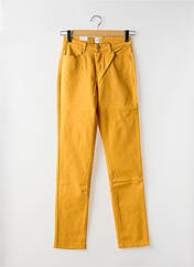 Jeans coupe slim jaune KANOPE pour femme seconde vue