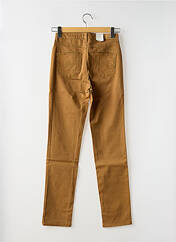 Jeans coupe slim marron KANOPE pour femme seconde vue