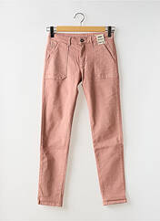 Jeans coupe slim rose REIKO pour femme seconde vue