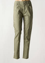 Jeans coupe slim vert fonce BS JEANS pour femme seconde vue