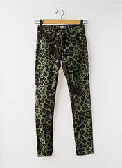 Jeans skinny vert REIKO pour femme seconde vue