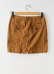 Jupe courte marron ATTRACT pour femme seconde vue