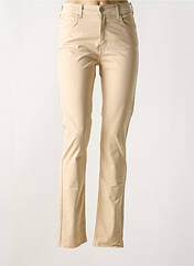 Pantalon slim beige CIMARRON pour femme seconde vue