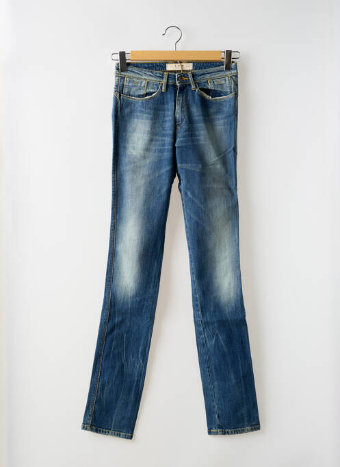 Jeans coupe slim stretch taille normale bleu L.P.B femme