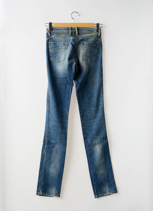 Jeans coupe slim stretch taille normale bleu L.P.B femme