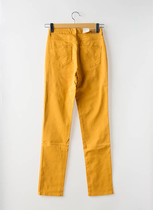 Jeans coupe slim taille normale taille normale jaune KANOPE femme