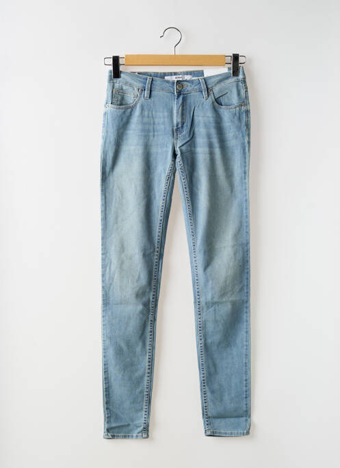Jeans coupe slim stretch taille normale bleu REIKO femme