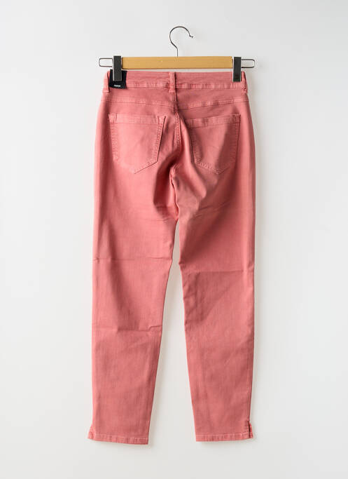 Jeans coupe slim stretch taille normale rose JENSEN femme