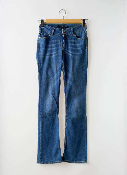 Jeans bootcut stretch taille basse bleu KANOPE femme