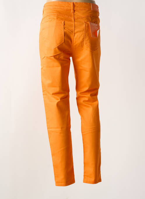 Jeans coupe slim taille normale taille normale orange BS JEANS femme