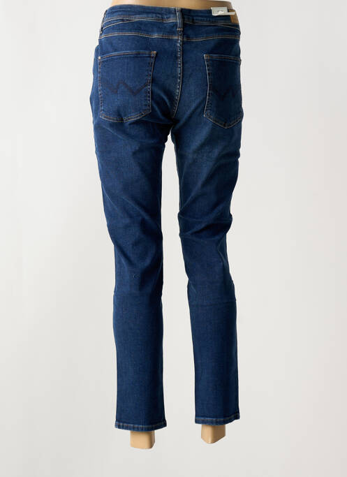 Jeans coupe slim stretch taille normale bleu KANOPE femme
