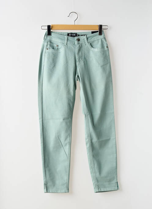 Jeans coupe slim vert JENSEN pour femme