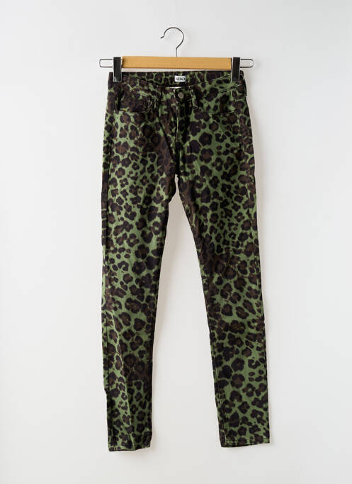 Jeans skinny vert REIKO pour femme