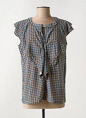 Top bleu ARELINE pour femme seconde vue